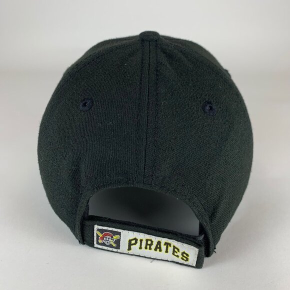 Pittsburgh Pirates MLB Black New Era 9Forty Strapback Hat - Picture 3 of 6